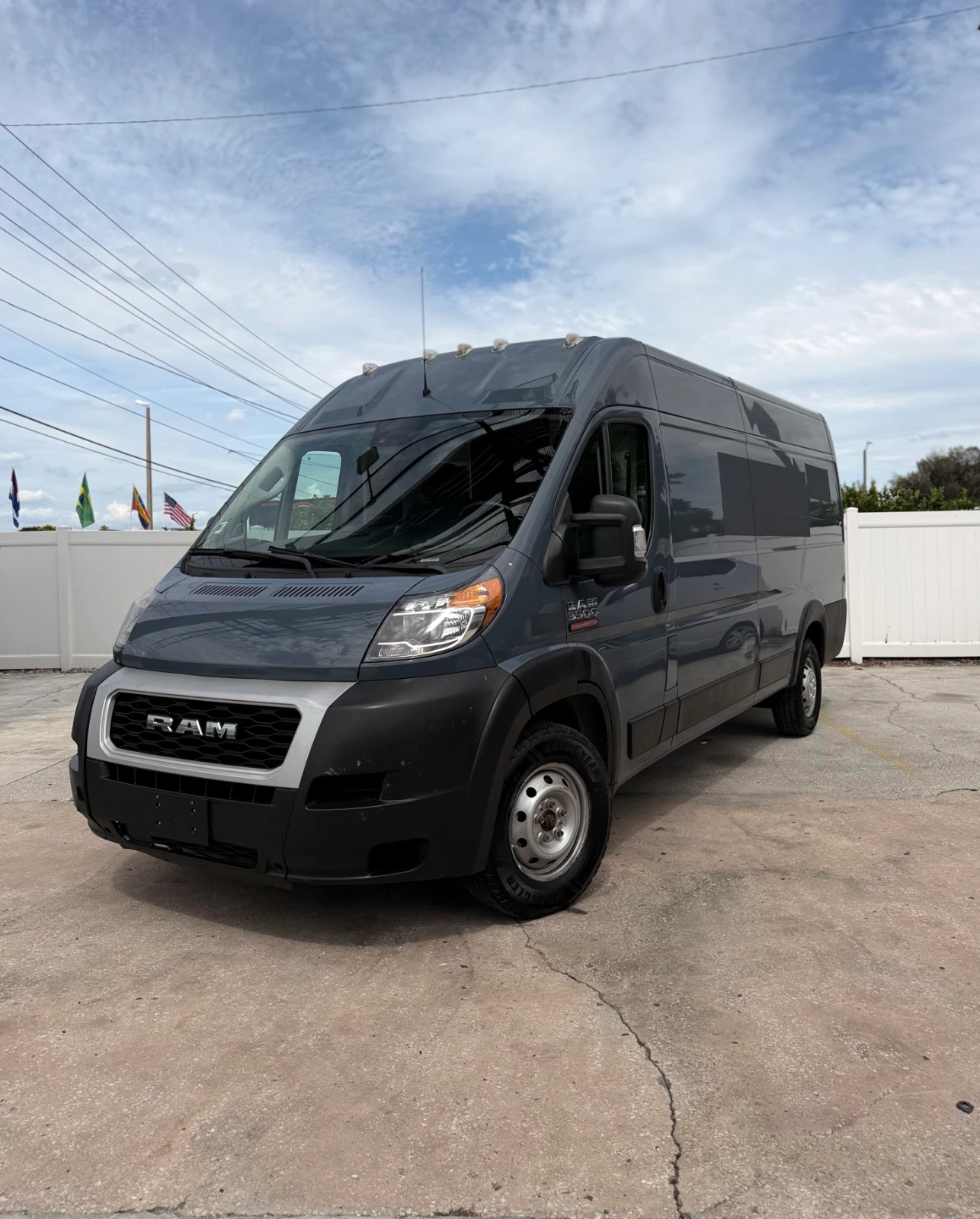 2021 RAM Promaster 3500 3500 High Roof Extended Van 3D